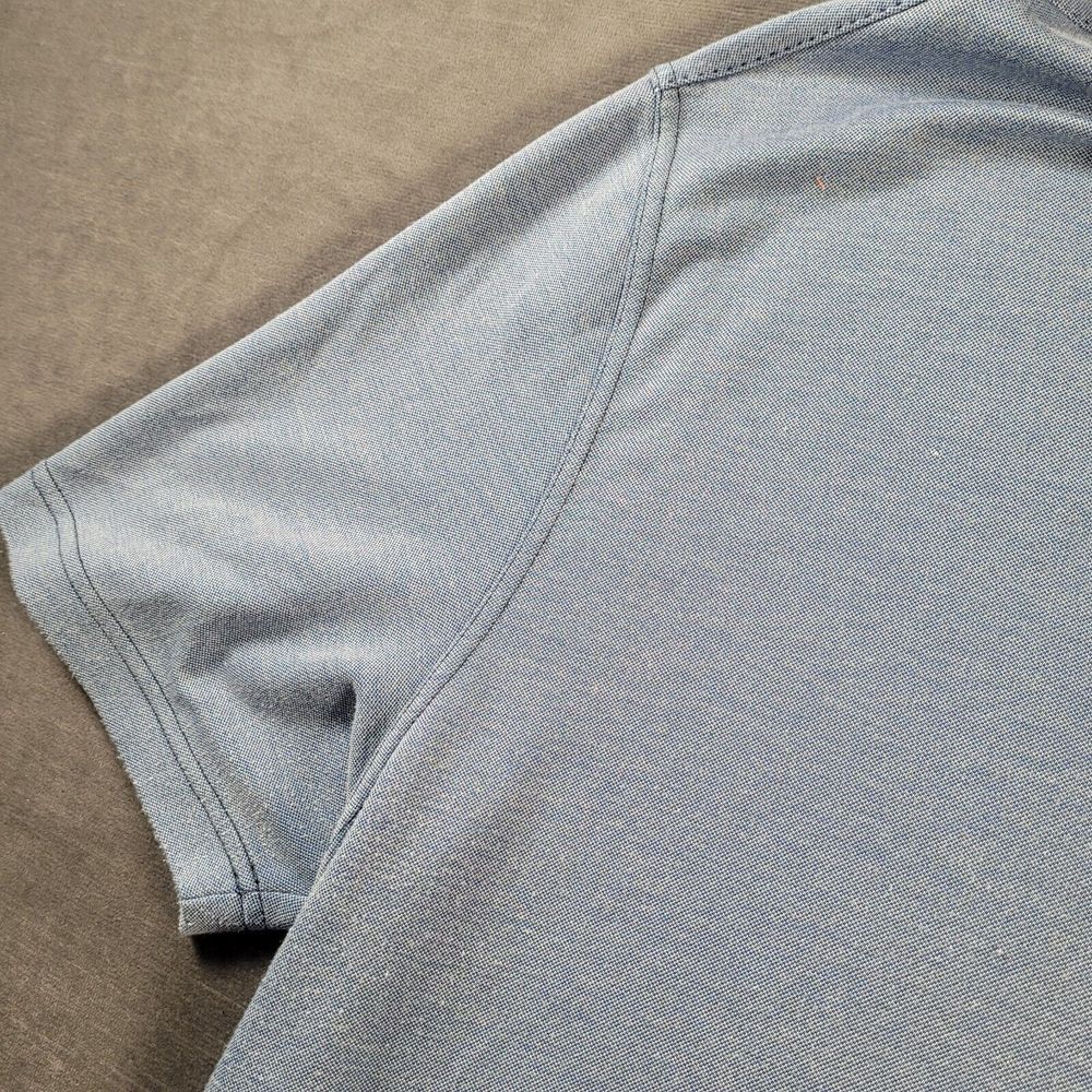 Nat Nest Polo Polyester‎ Blend Shirt Mens Blue Size XXL - Picture 5 of 10